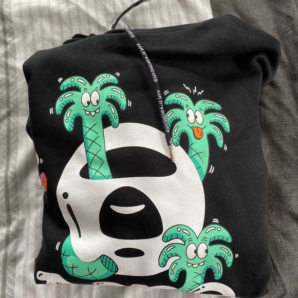 AAPE by Bape x Steve Harrington Hoodie 2XL BRAND NEW with Tags - Picture 2 of 4